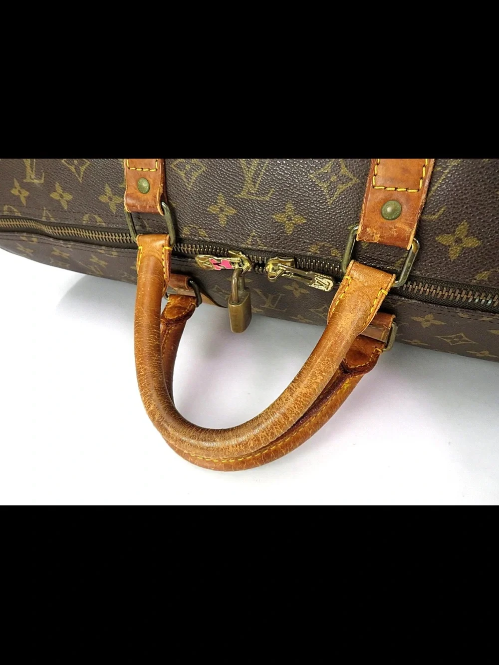 Louis Vuitton Monogram Canvas Duffel with Vachetta Trim